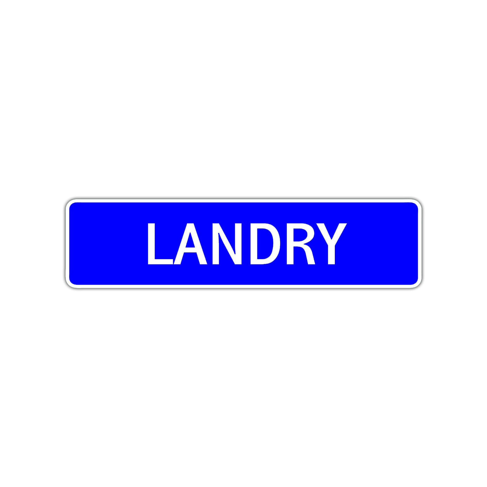 Landry Street Sign Children Name Room Plate