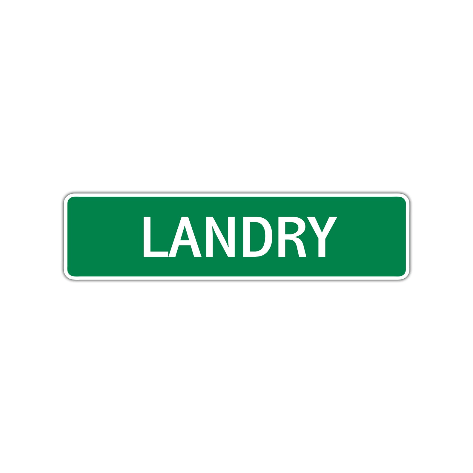 Landry Street Sign Children Name Room Plate