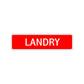 Landry Street Sign Children Name Room Plate