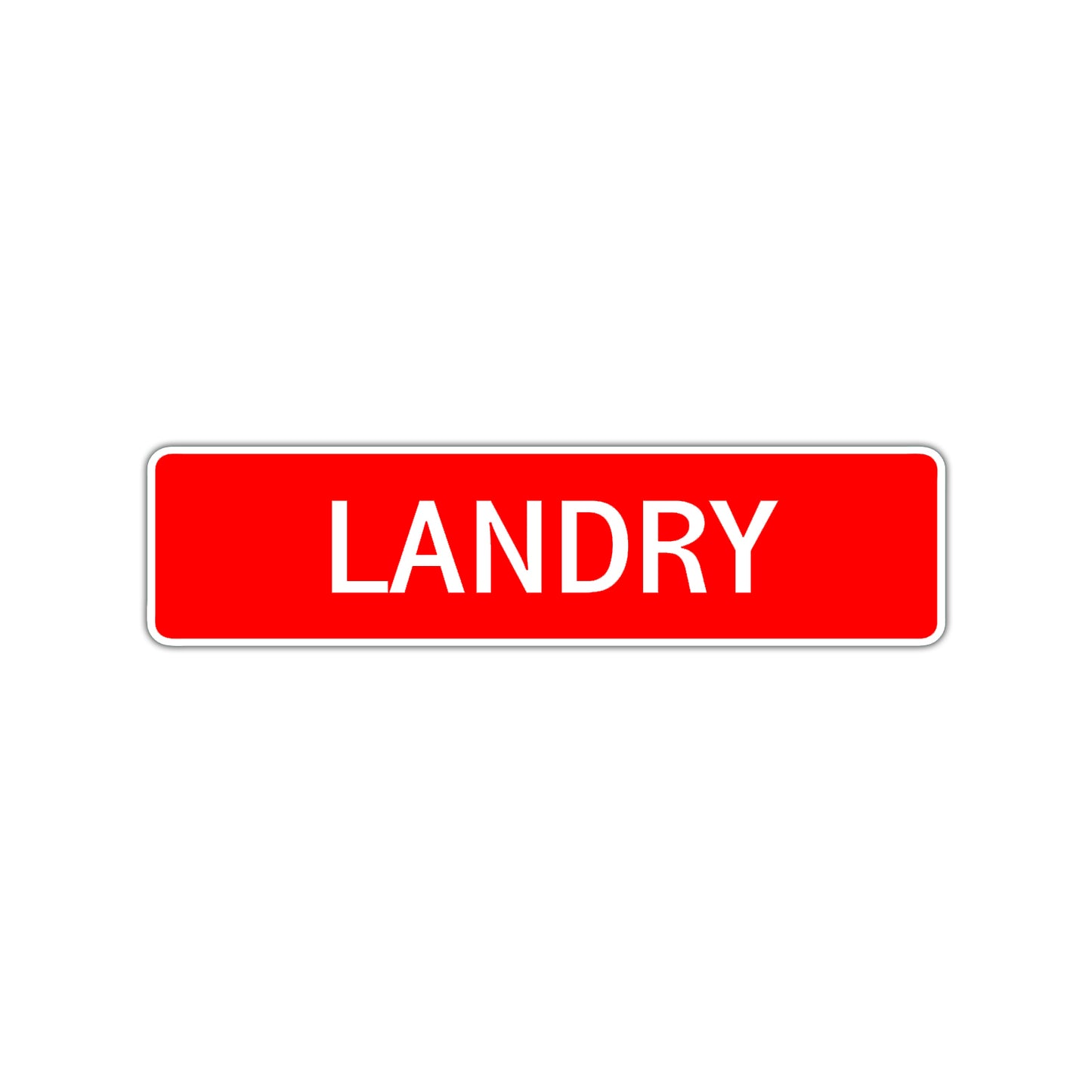 Landry Street Sign Children Name Room Plate