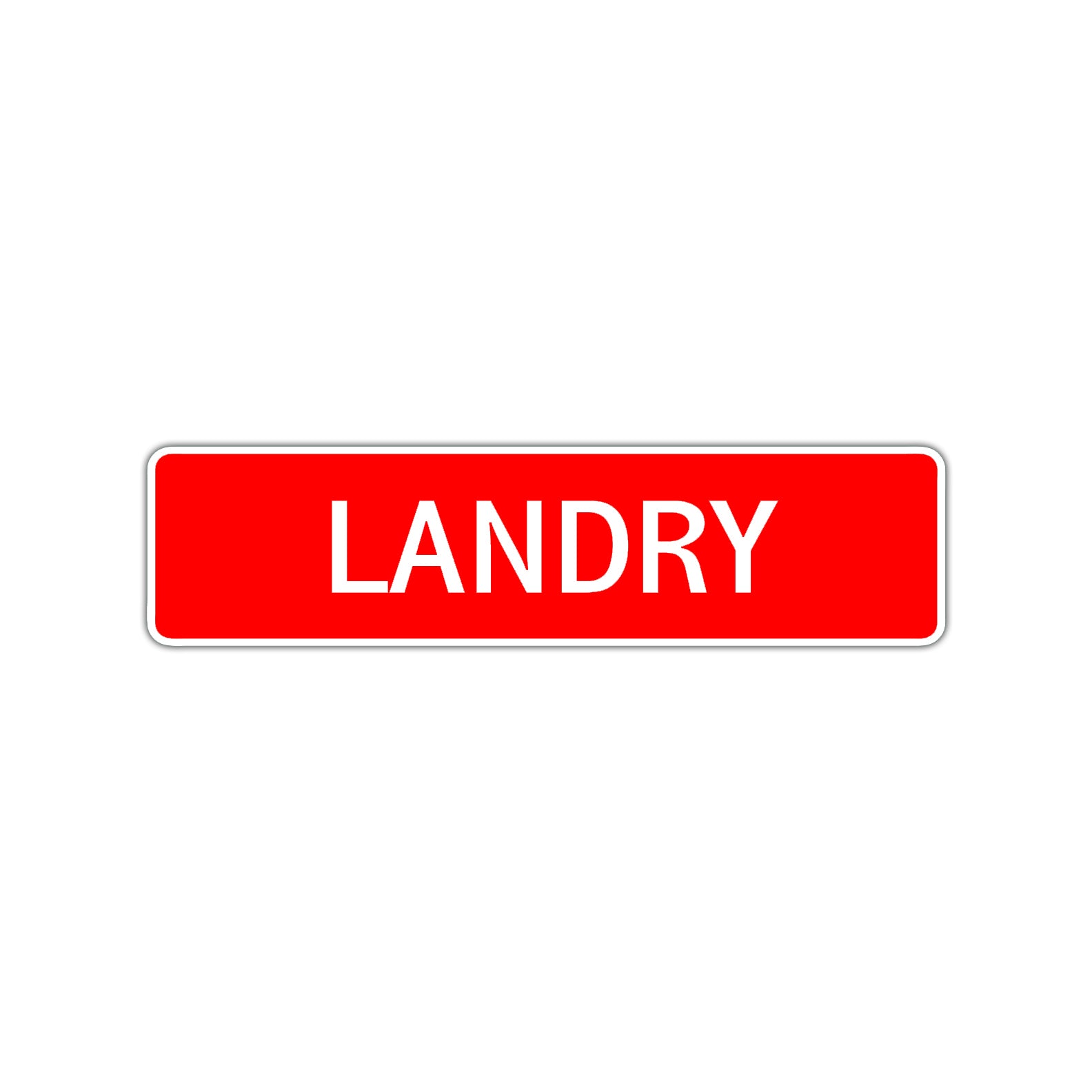 Landry Street Sign Children Name Room Plate