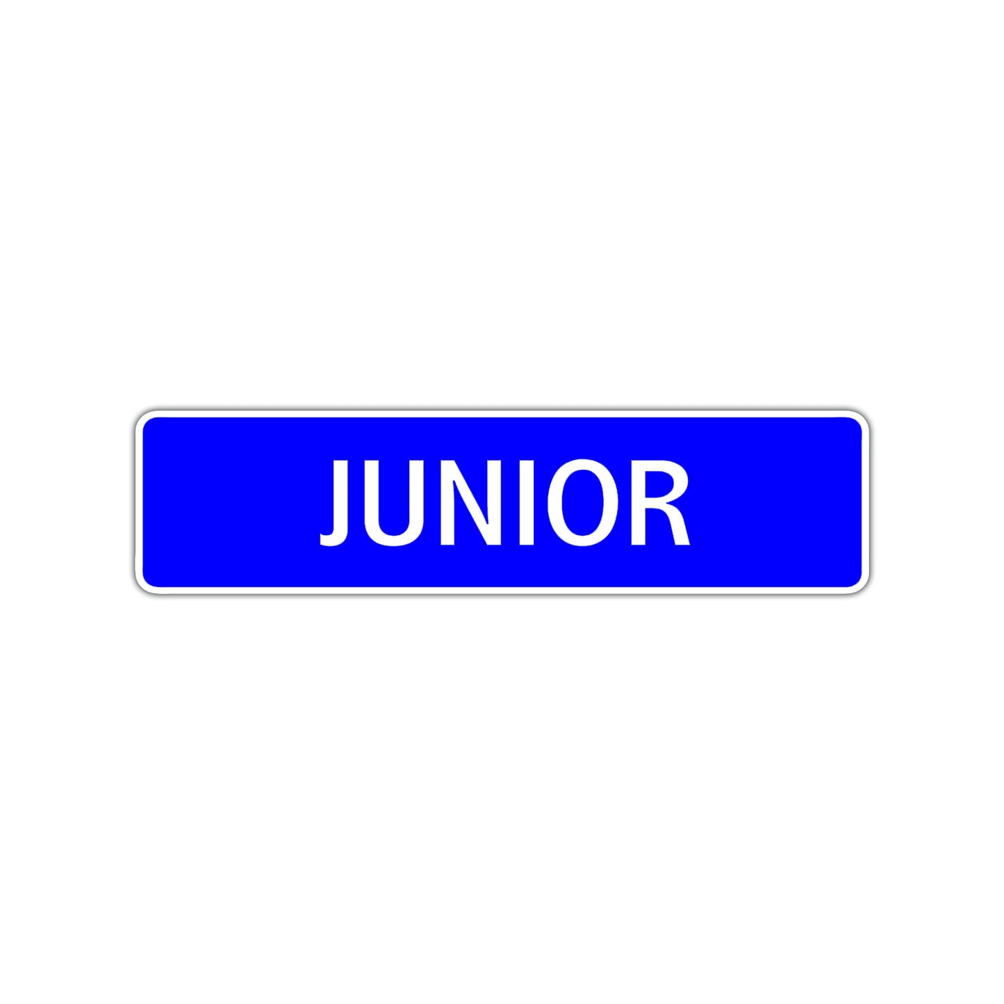 Junior Street Sign Children Name Room Plate