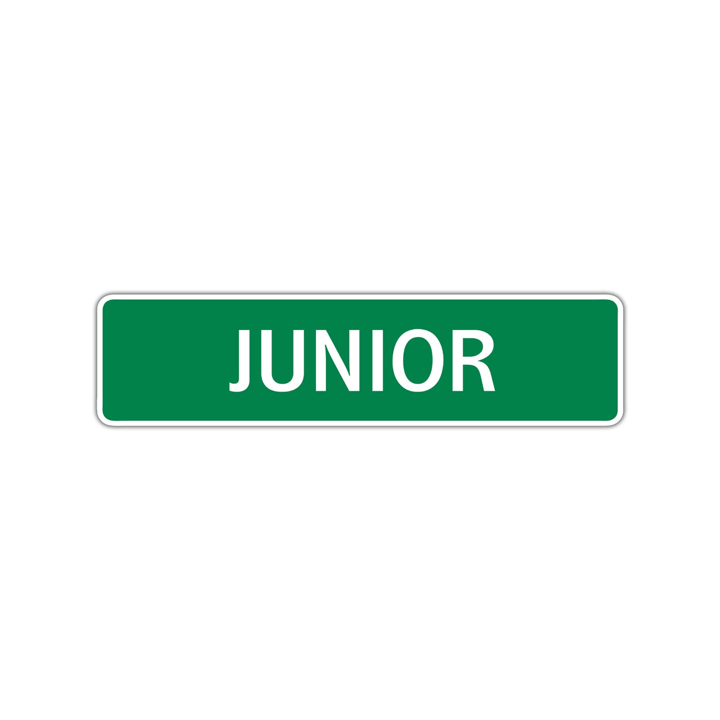 Junior Street Sign Children Name Room Plate