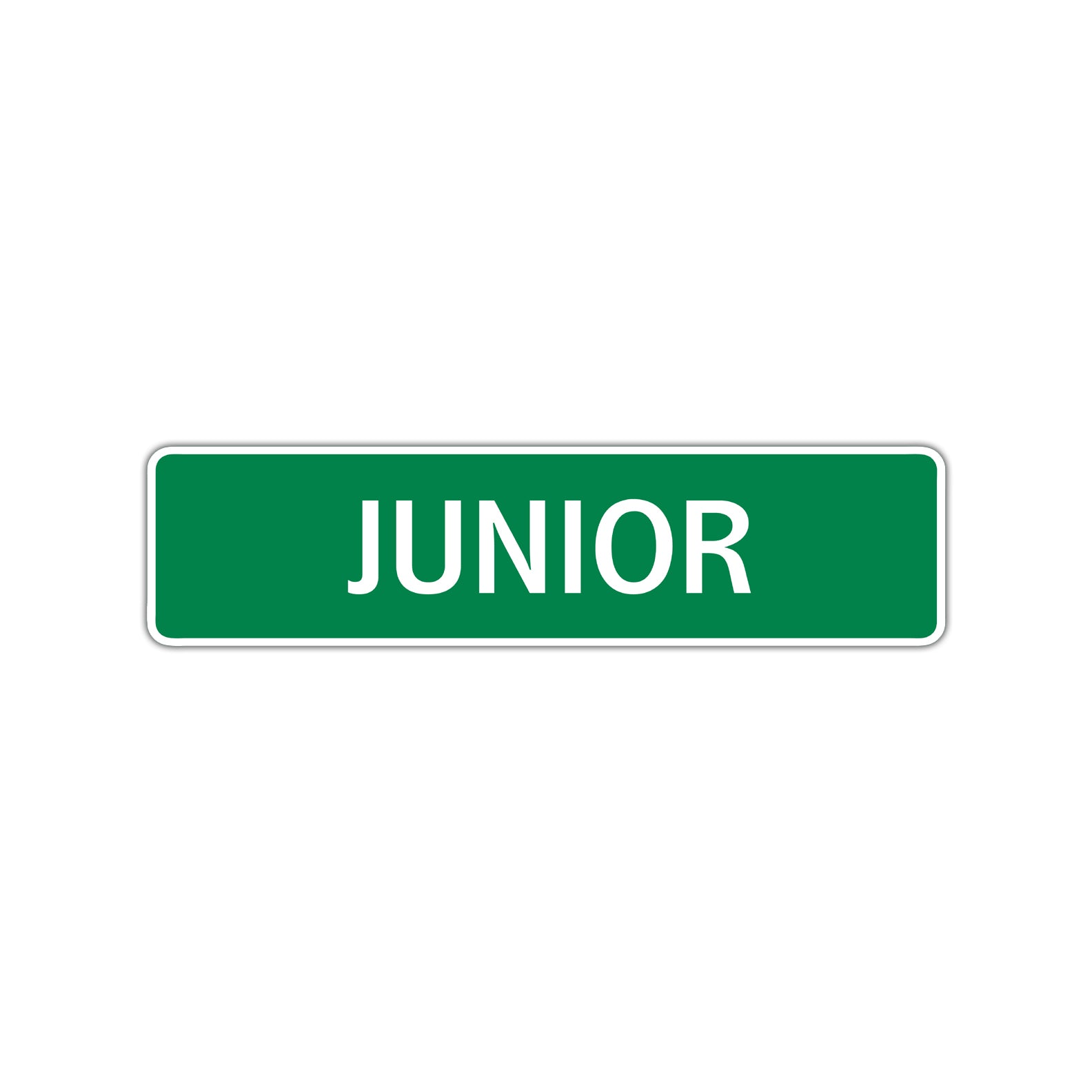 Junior Street Sign Children Name Room Plate