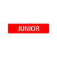 Junior Street Sign Children Name Room Plate