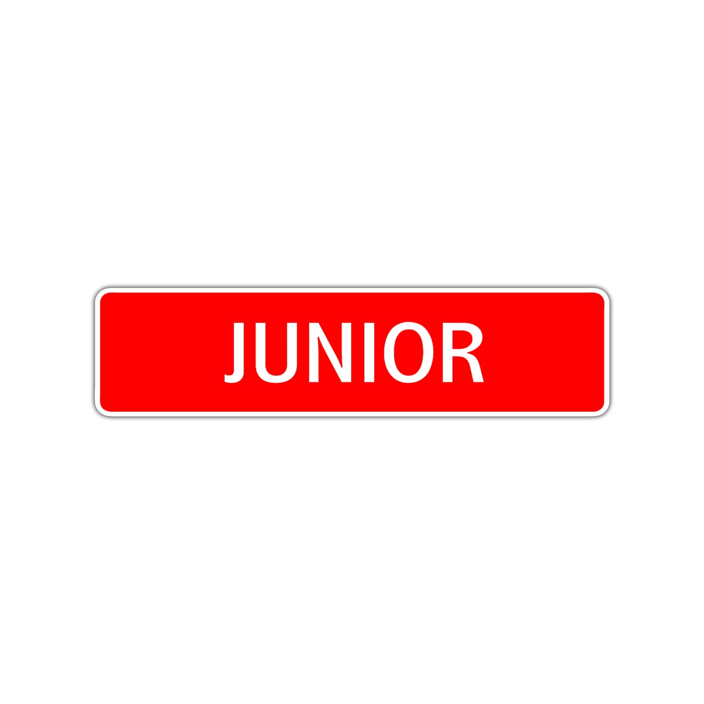 Junior Street Sign Children Name Room Plate