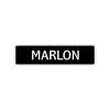 Marlon Street Sign Children Name Room Plate