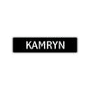 Kamryn Street Sign Children Name Room Plate