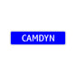 Camdyn Street Sign Children Name Room Plate