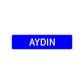 Aydin Street Sign Children Name Room Plate