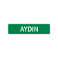 Aydin Street Sign Children Name Room Plate
