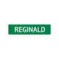 Reginald Street Sign Children Name Room Plate