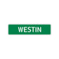 Westin Street Sign Children Name Room Plate