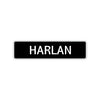 Harlan Street Sign Children Name Room Plate