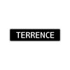 Terrence Street Sign Children Name Room Plate