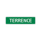 Terrence Street Sign Children Name Room Plate