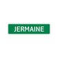 Jermaine Street Sign Children Name Room Plate