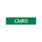 Cairo Street Sign Children Name Room Plate