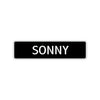 Sonny Street Sign Children Name Room Plate
