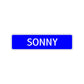 Sonny Street Sign Children Name Room Plate