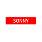 Sonny Street Sign Children Name Room Plate