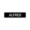 Alfred Street Sign Children Name Room Plate