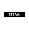 Stefan Street Sign Children Name Room Plate