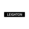 Leighton Street Sign Children Name Room Plate