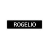 Rogelio Street Sign Children Name Room Plate