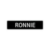 Ronnie Street Sign Children Name Room Plate