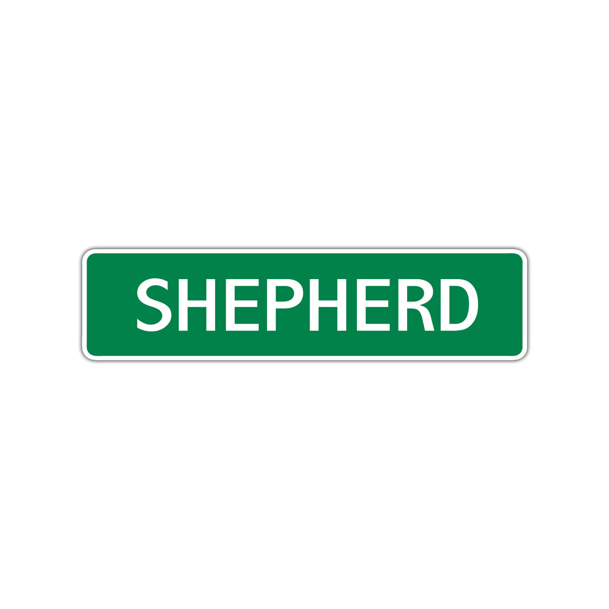 Shepherd Sign Shepherd Street Sign Children Name Room Plate – Sign Fever