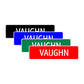 Vaughn Street Sign Children Name Room Plate