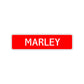 Marley Street Sign Children Name Room Plate