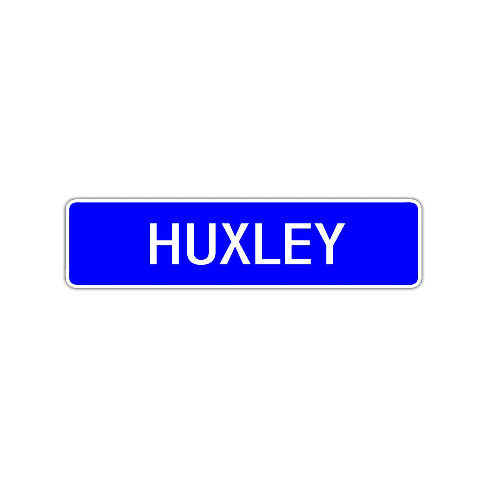 Huxley Street Sign Children Name Room Plate