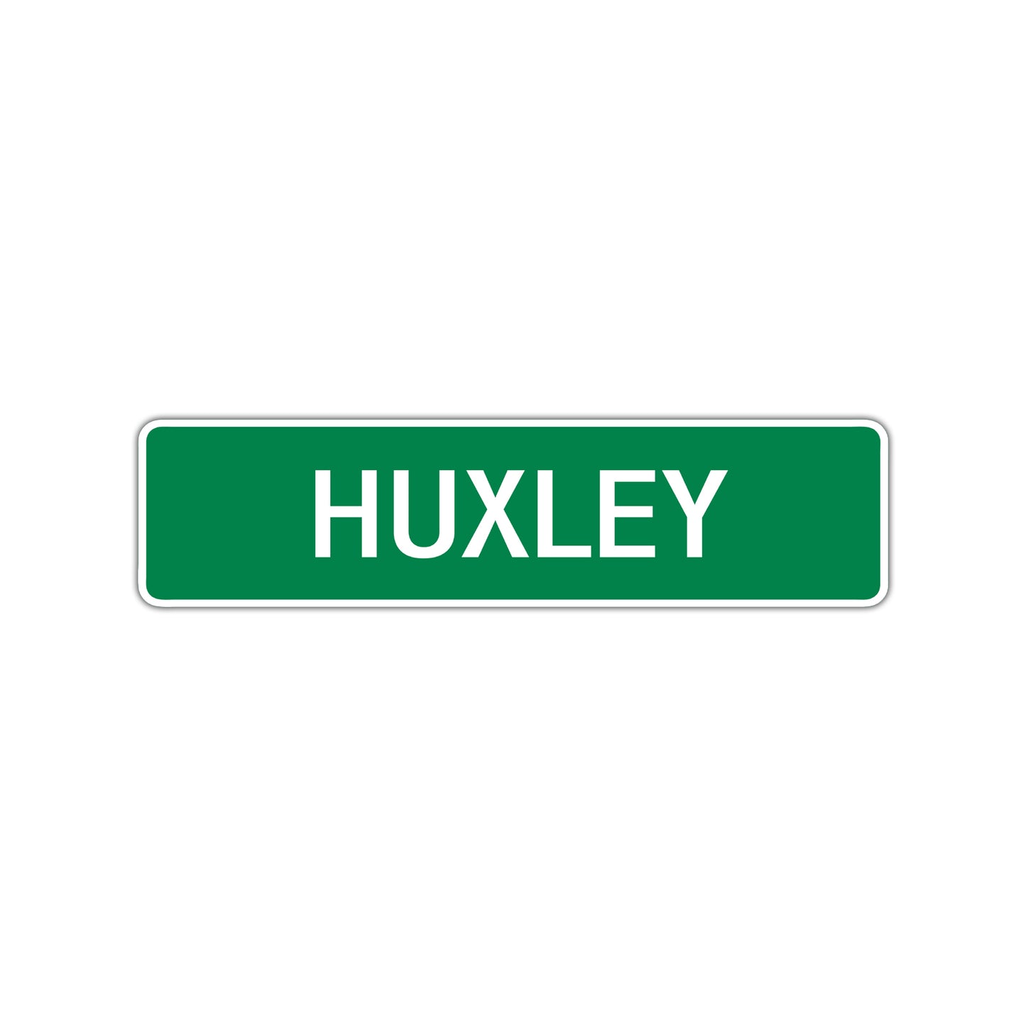 Huxley Street Sign Children Name Room Plate