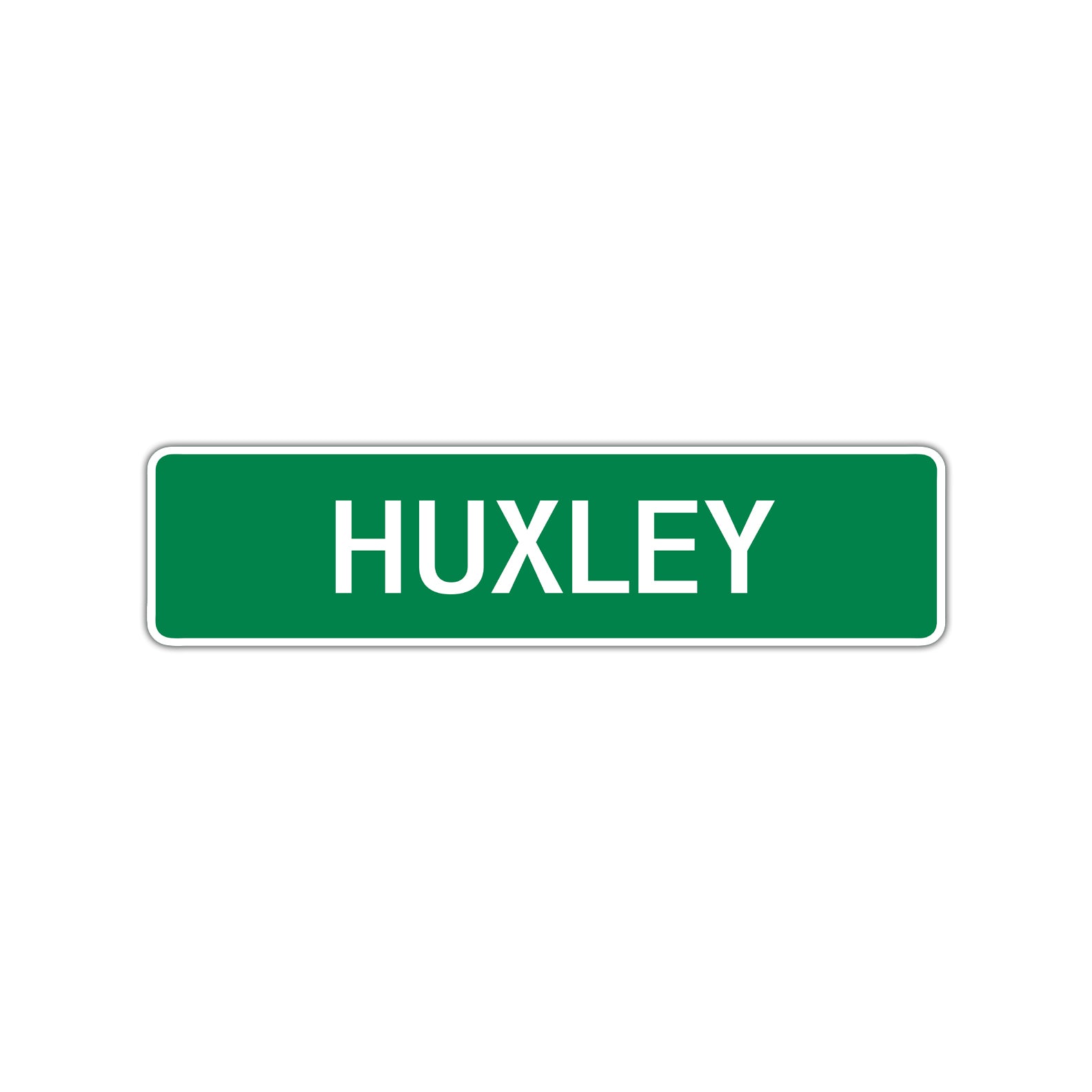 Huxley Street Sign Children Name Room Plate