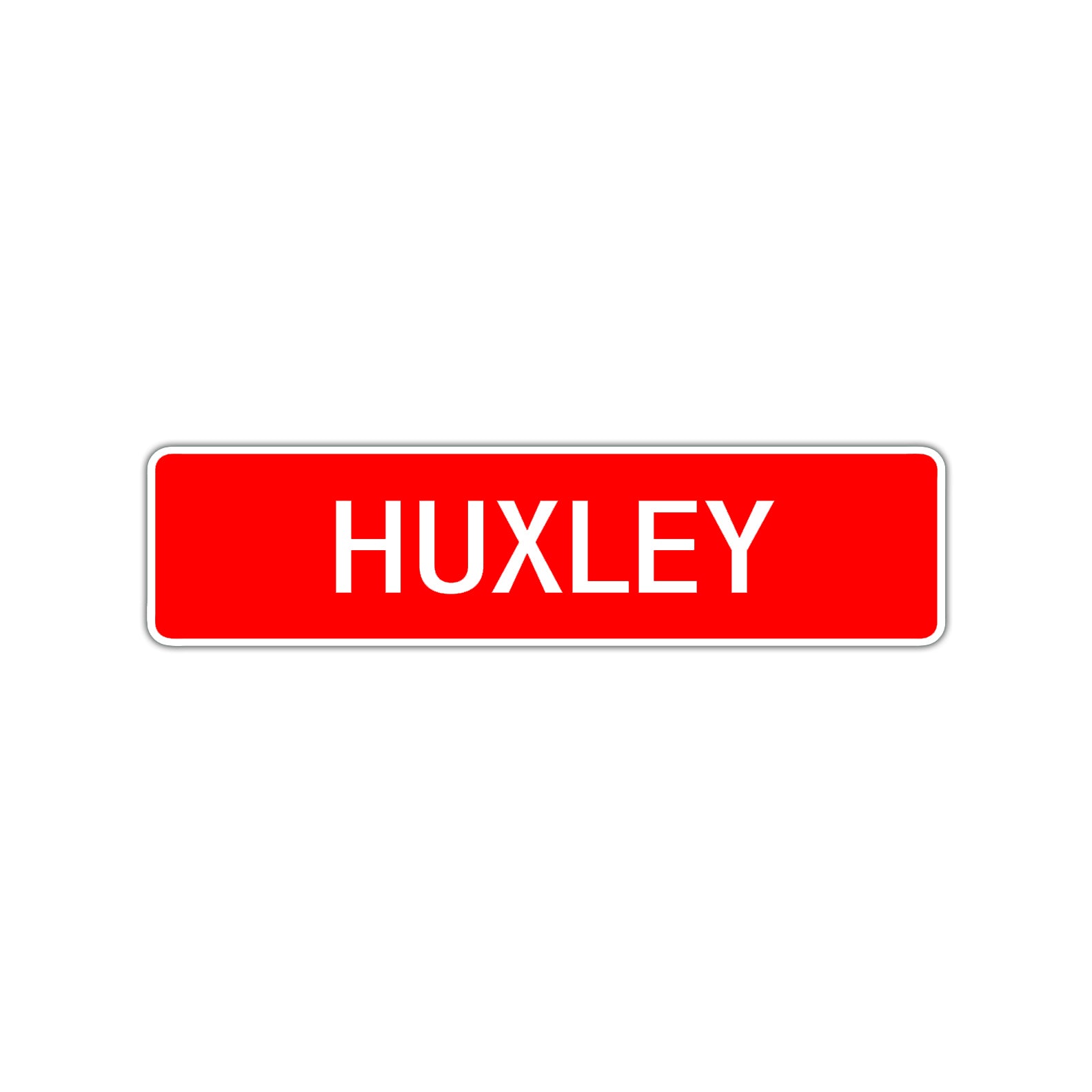 Huxley Street Sign Children Name Room Plate