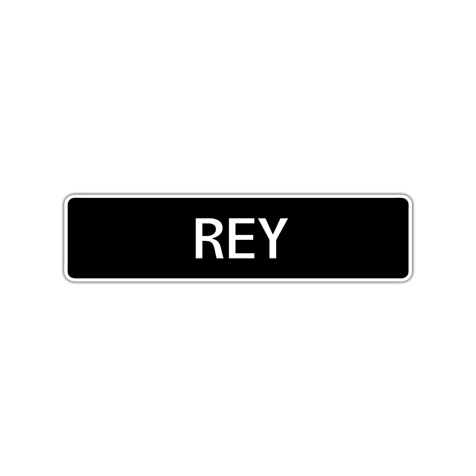 Rey Street Sign Children Name Room Plate