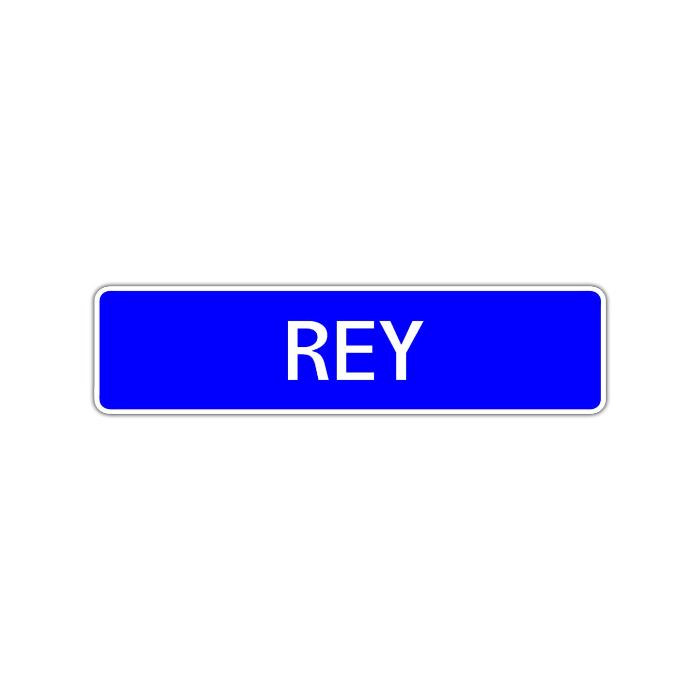 Rey Street Sign Children Name Room Plate