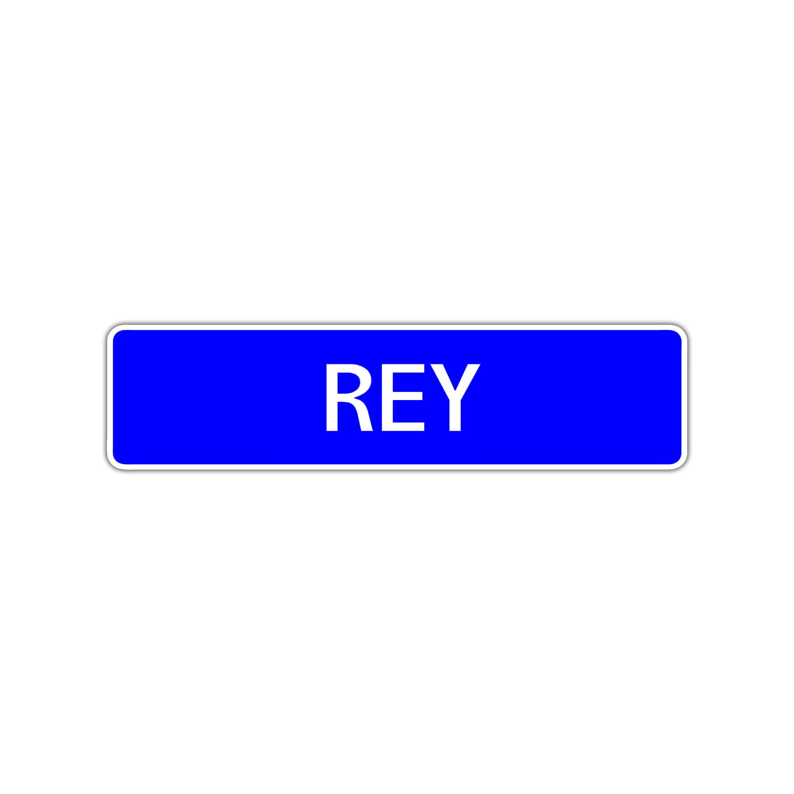 Rey Street Sign Children Name Room Plate