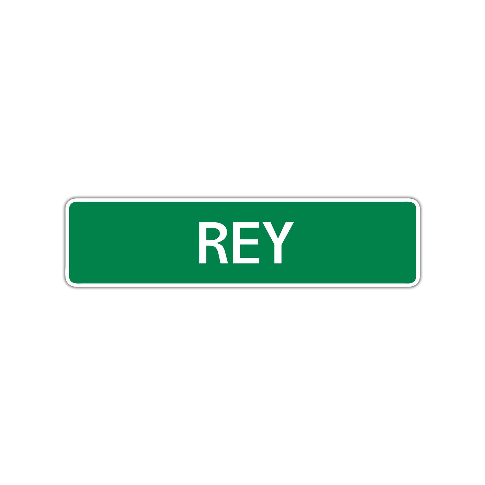 Rey Street Sign Children Name Room Plate