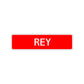 Rey Street Sign Children Name Room Plate
