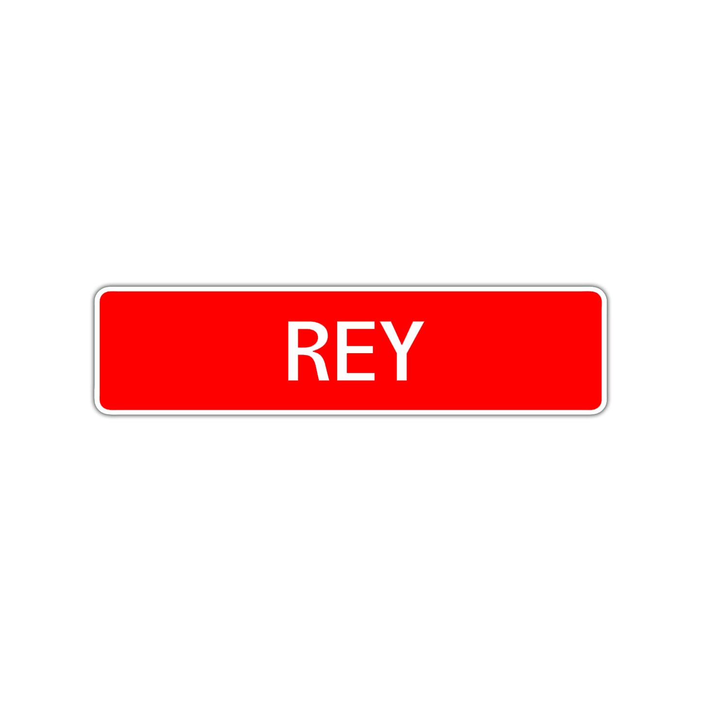 Rey Street Sign Children Name Room Plate