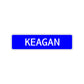 Keagan Street Sign Children Name Room Plate