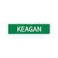Keagan Street Sign Children Name Room Plate
