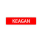 Keagan Street Sign Children Name Room Plate