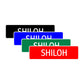 Shiloh Street Sign Children Name Room Plate