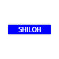 Shiloh Street Sign Children Name Room Plate