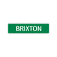 Brixton Street Sign Children Name Room Plate