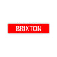 Brixton Street Sign Children Name Room Plate